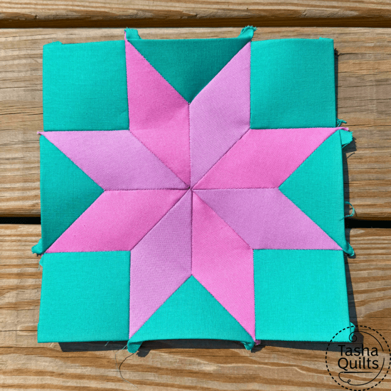 LeMoyne Star – Free English Paper Piecing (EPP) Block Download
