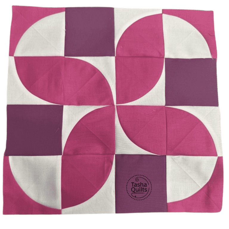 12″ Windflower Quilt Block