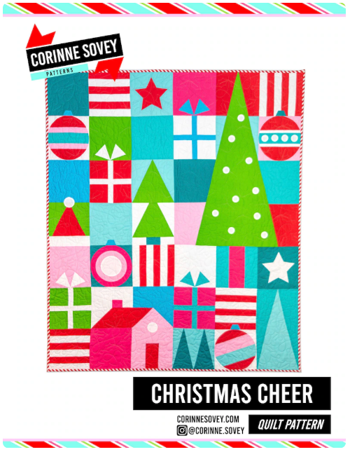 Christmas Cheer Quilt by Corinne Sovey