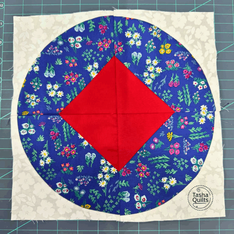 Diamond Halo Quilt Block