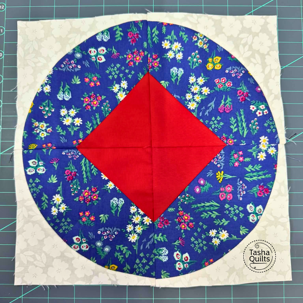 Diamond Halo Quilt Block