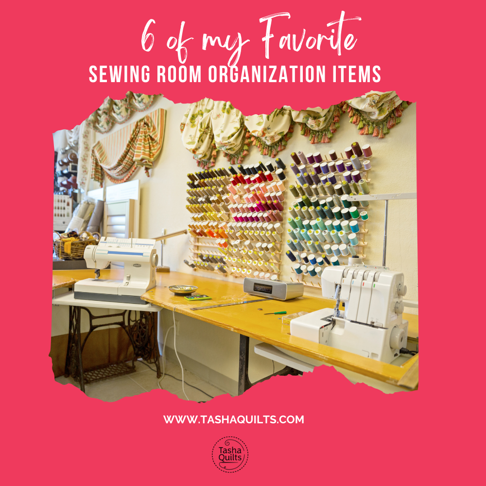 6 of My Favorite Sewing Room Organization Ideas