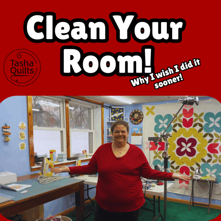 5 Reasons I Wish I Cleaned My Sewing Room Sooner (Busy Quilter Reality)
