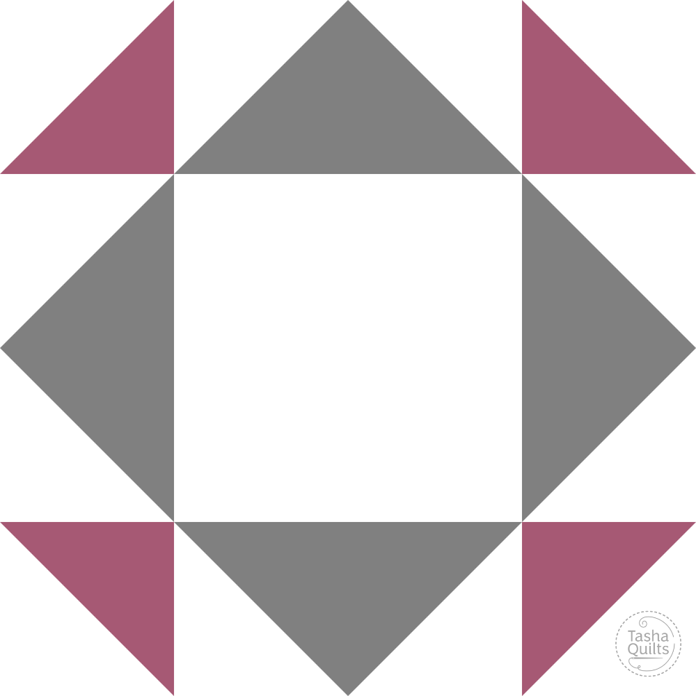 The Cypress (Block Only) Pattern 10.5" or 6.5" unfinished block - Digital Download - Image 2