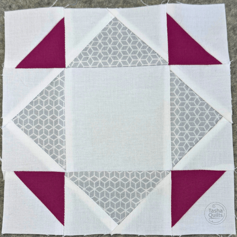 The Cypress (Block Only) Pattern 10.5" or 6.5" unfinished block - Digital Download